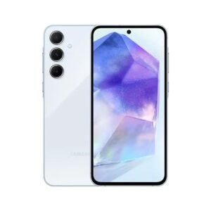 Celular Samsung Galaxy A55 5G, Câmera Tripla até 50MP, Tela 6.6", 256GB Azul Claro