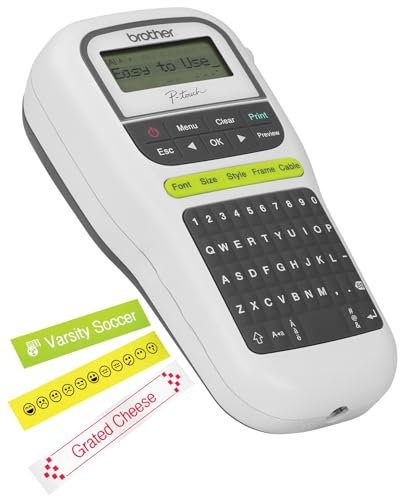Rotulador Eletrônico Portátil, Brother, Pth110, Branco