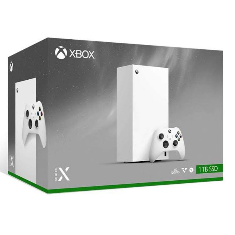 XBOX SERIES X ALL WHITE DIGITAL NOVO LACRADO