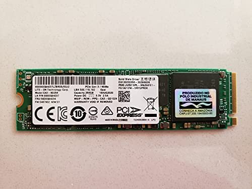 Disco Solido SSD Lite-on 256GB PCIe NVMe 3.0x4 M.2 SSD CA3-8D256