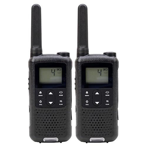Haiz Kit 2 Rádios Mini Walkie Talkie Com Lanterna PMR446 16 Canais HZ-T22
