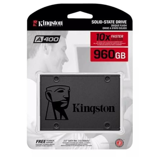 SSD Disco sólido interno Kingston SA400S37/960G 960GB