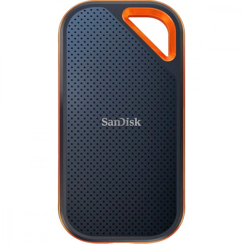 SSD Externo Portátil SanDisk Extreme Pro V2 1TB USB 3.1 Preto/Laranja