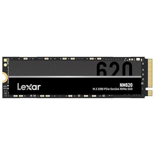 SSD Lexar NM620-256GB, NVMe, M.2 2280, Leitura até 3500MB/s, Gravação até 1300MB/s