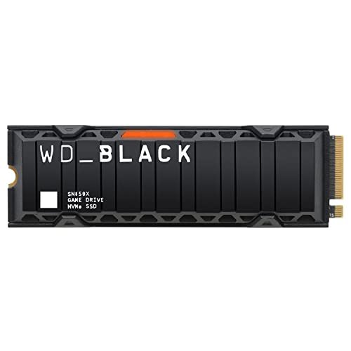WD_BLACK, SSD SN850x 2TB NVMe M.2 2280 (Leitura até 7300MB/s e Gravação até 6600MB/s) - Com dissipador