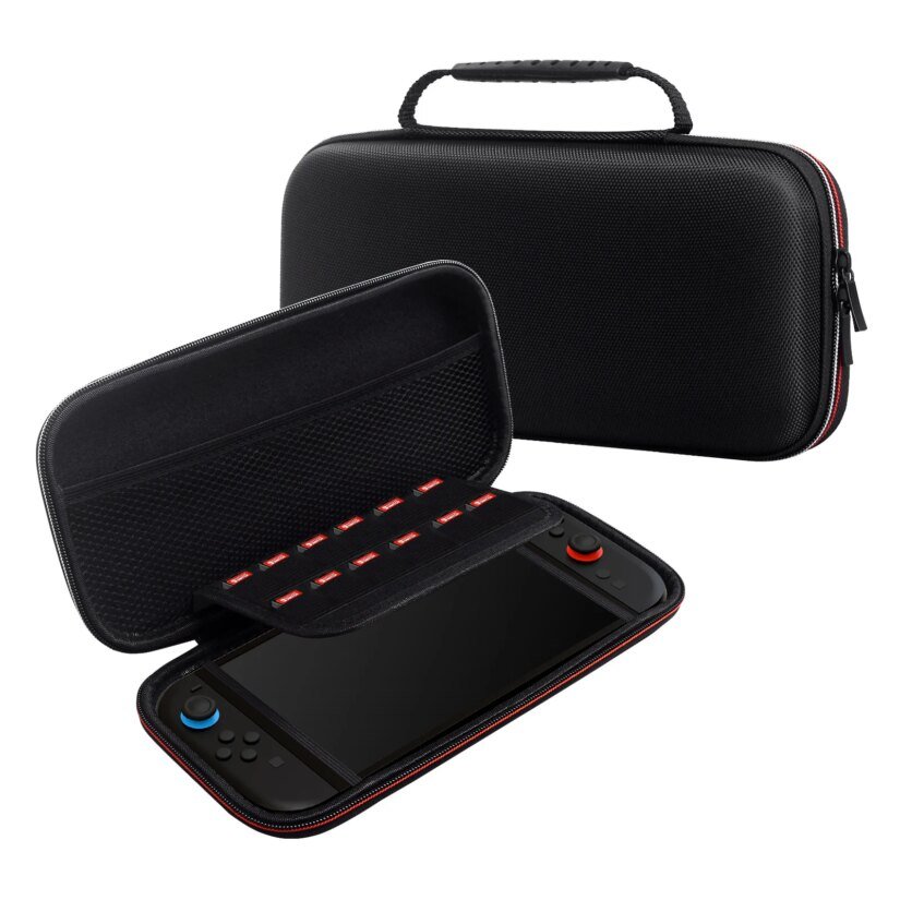 Para nintendo switch 2 game console caso de armazenamento caixa de armazenamento portátil casca dura ns 2 game console saco